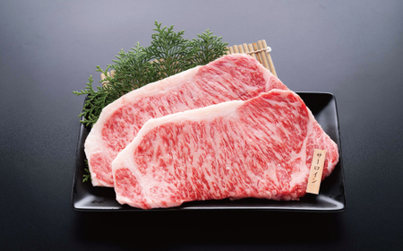 【ギフト用（包装・のし対応）】26-981G．幻のメス牛　四万十牛サーロインステーキ（300ｇ×2枚）
