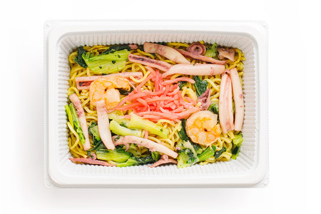 男鹿しょっつる焼きそば 5食セット CAS冷凍 電子レンジであたためるだけ 惣菜 冷凍焼きそば