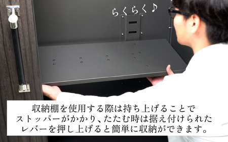 スライドダスポン ハイスリム スタンダードモデル 500L  黒ZAM®仕様｜ゴミ箱 屋外 ゴミステーション 宅配ボックス