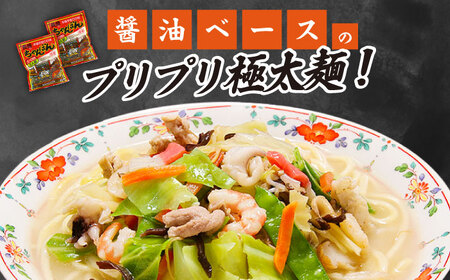 【6回定期便】長崎ちゃんぽん 皿うどん セット 6食（ちゃんぽん4食、皿うどん2食） / ちゃんぽん チャンポン さらうどん 皿ウドン 長崎 スープ付き 乾麺 麺 / 南島原市 / 狩野食品 [SDE015]