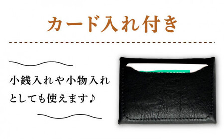 牛革 カード入れ付き コインケース  （キャメル/ブラック） ＜グッピーサウンド＞ [CEV006] コインケース カード入れ
