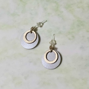 革で作るBelpassoのイヤリング・ピアス 0043-004-S05