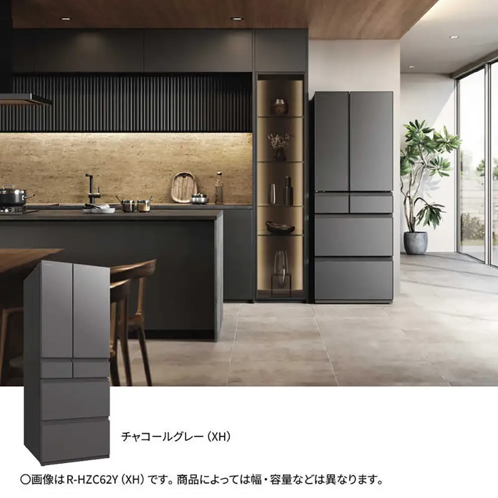 日立 冷蔵庫【標準設置費込み】 HZCタイプ 6ドア フレンチドア
