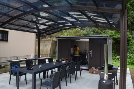 犬同伴可の貸切手ぶらBBQ ペアチケット mi0063-0001