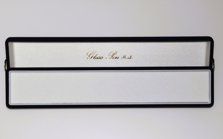 【ガラスペン】オリジナルひねり 軸径10mm (カラー：サーモンピンク)_0162-004-T05-2