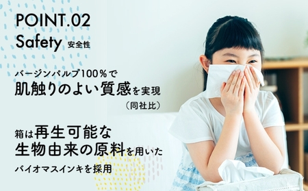 ボックスティッシュ 計40箱 ティッシュペーパー 日用品