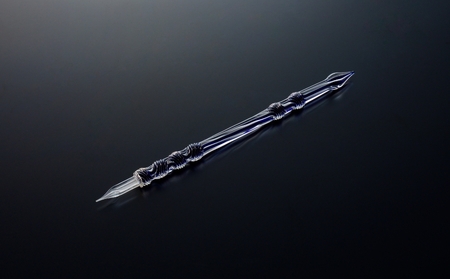 【ガラスペン】ソフトひねり 軸径12mm (カラー：２層(紺))_0162-012-T05-5