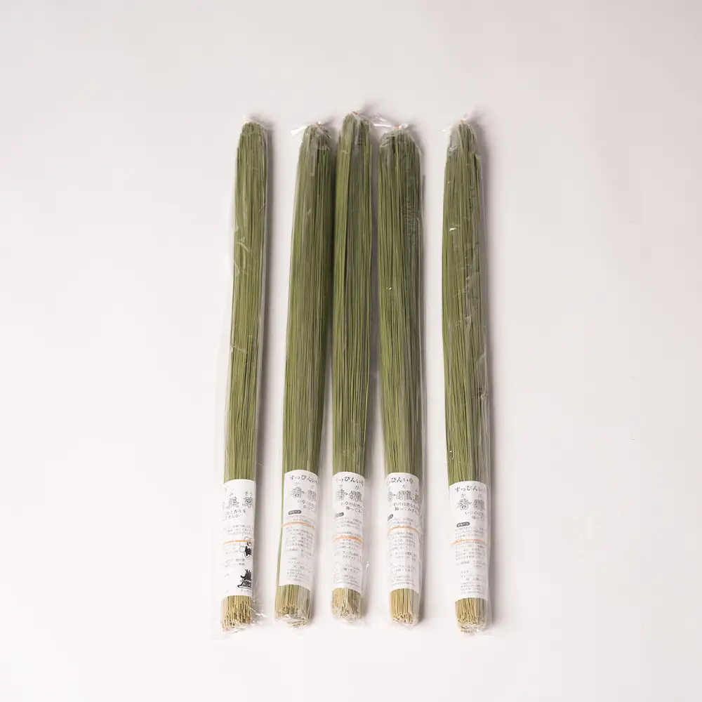 八代市 装飾い草「香雅美草」一束（長さ:約68cm×直径:約3.5cm・145g)x5本セット 熊本県産