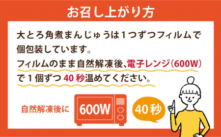 【6回定期便】 長崎 大とろ角煮まんじゅう10個 [DBG044]