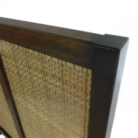 土肥家具工芸の卓上衝立 燻竹簾 パターン1の70x42タイプ ブラウンxいぶし竹3_雑貨・日用品  家具・インテリア _【1399787】