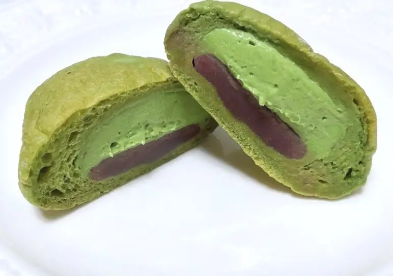 抹茶あんシューパンとチョコシューパン　合計１２個　0122-2604