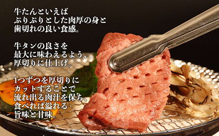 オアシス九州 牛タン  厚切り(軟化加工）600g _U117-0042