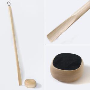 Comfy shoehorn -  regular　birch/SASAKI【旭川クラフト(木製品/靴べら)】コンフィーシューホーン / ササキ工芸_03176