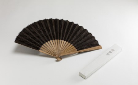 緑守扇 遠州綿紬 扇子(伝茶) 雑貨 日用品 民芸品 工芸品 母の日