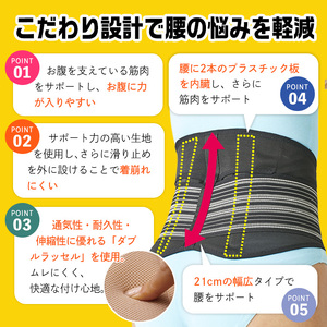 薄くても腰をしっかり支えるコルセット(モカ・LL-3Lサイズ)特産品 コルセット 腰 腰サポート メッシュ生地 【uj-DB005-A】【株式会社セルヴァン】