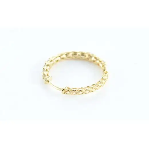 K18YG　ダイヤモンド　ピアス　1.0ct　17783B　K18　D　PE