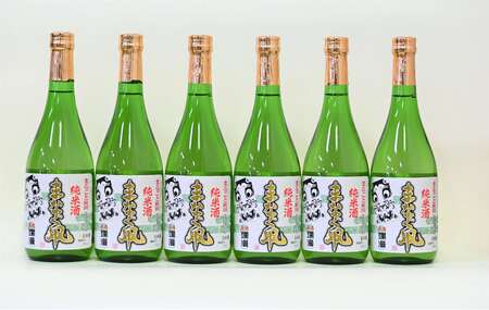 美酒爛漫 純米酒 まなぐ凧 720ml入り 6本 秋田県産あきたこまち100％使用【大友屋】[H5-4901]