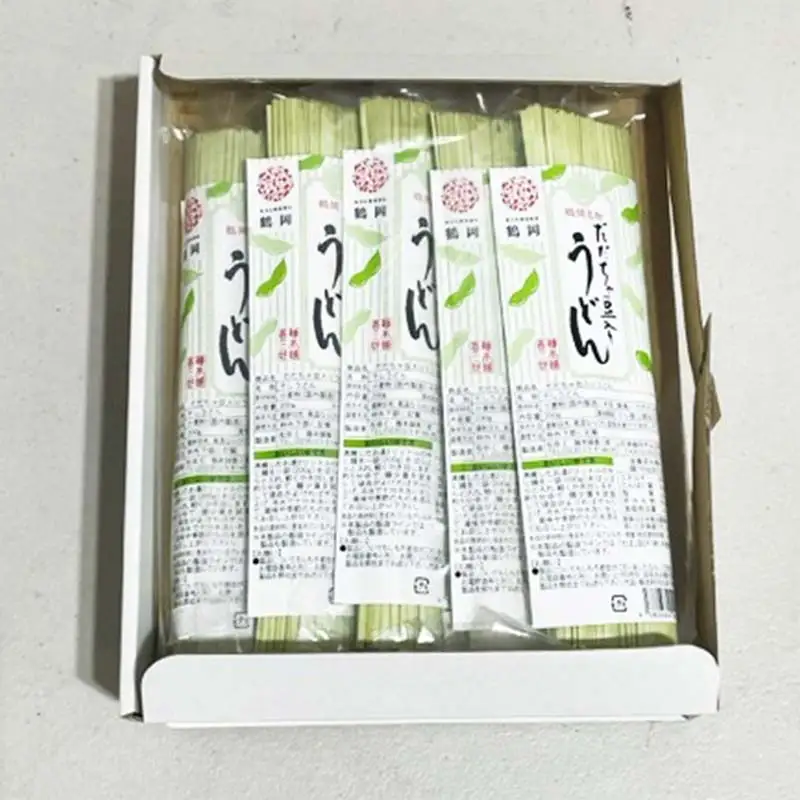 だだちゃ豆入り　うどんセット (200g×5袋)　庄内観光物産館