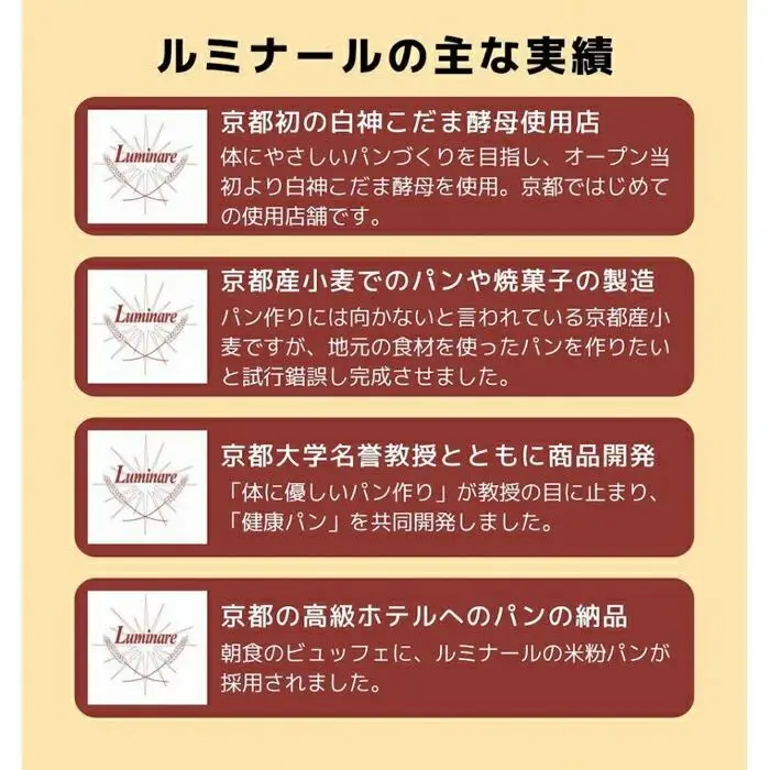 【京都御苑東 しま村】ルミナール 米粉パン 2本セット