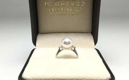 真珠 9～9.5mm 指輪 真珠 リング パール 三重県 伊勢志摩 志摩