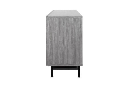 セロ 150サイドボード ダークグレイ【リビングボード 収納 家具 完成品】(H062275)