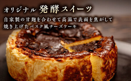 【6回定期便】HACO 甘麹のクリームチーズケーキ 880g【metro】[ZEH007]