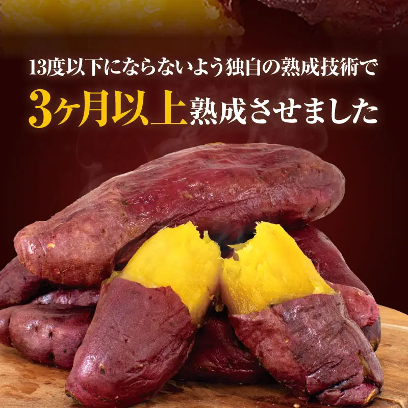 【定期便・全12回】熟成やきいも 熟成 焼き芋 さつまいも 1kg