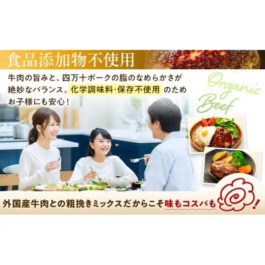 【 ハンバーグ 】 ハンバーグ 2.4kg