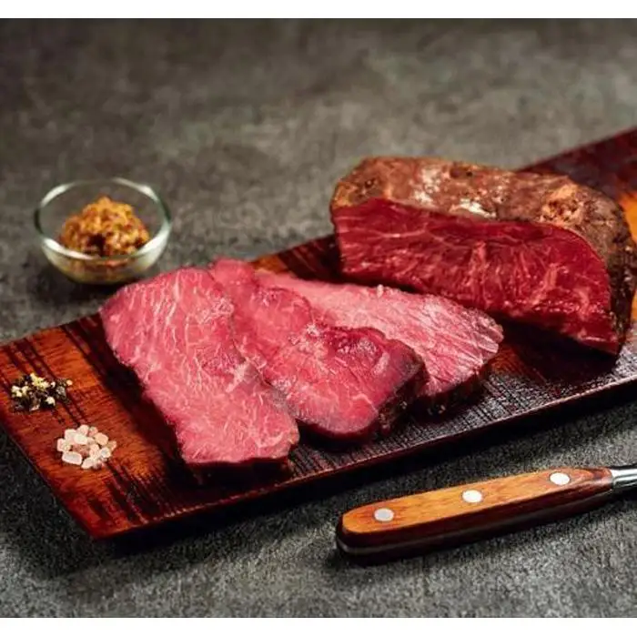 （天狗ハム工場直送）【冷凍】ローストビーフ（国産牛サーロイン）天狗のたれ付