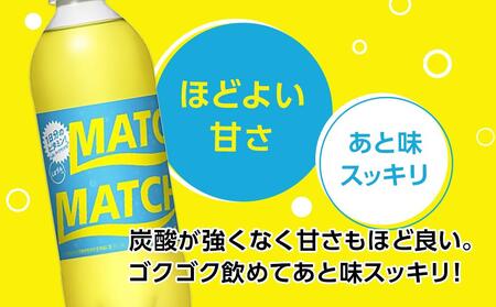 【定期便全10回】マッチ MATCH 500ml ×24本 計240本 炭酸飲料 微炭酸 ビタミン炭酸 炭酸 ソーダ―