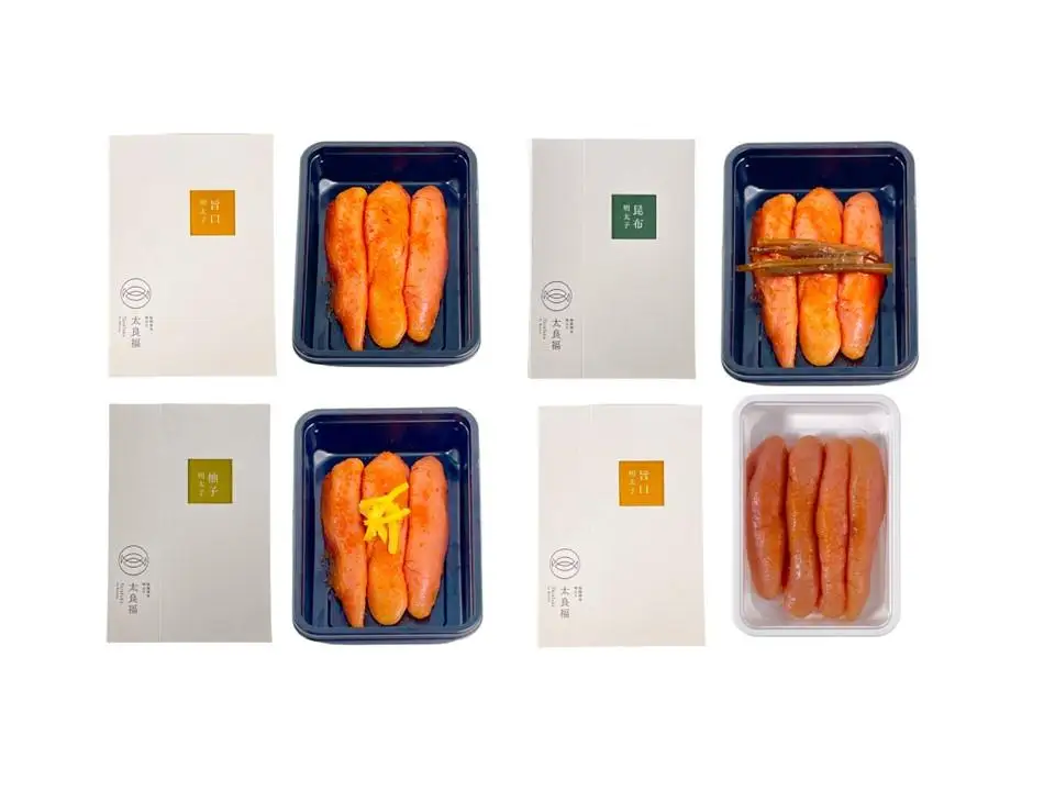 辛子明太子 食べくらべ4種セット 120g×4ヶ 旨口 / 昆布 / 柚子 / 出汁 | 魚卵 魚介類 水産 食品 人気 おすすめ 送料無料