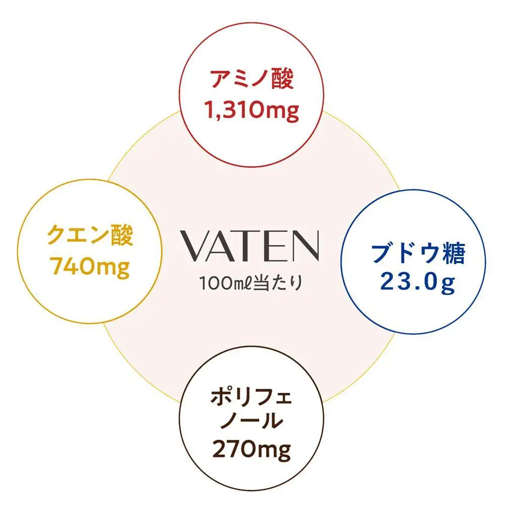 【ミトコンドリア活躍飲料】VATEN バテン 100ml×10本