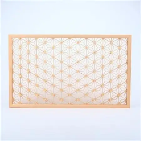 縁起組子アートパネル　あさのは_装飾品・工芸品     雑貨・日用品  家具・インテリア _【1367705】
