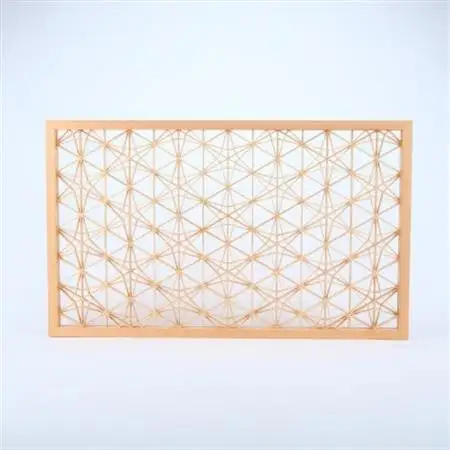 縁起組子アートパネル　りんどう_装飾品・工芸品     雑貨・日用品  家具・インテリア _【1368236】