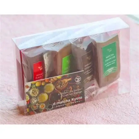 和束産自家栽培茶の濃厚宇治茶の4種フィナンシェ食べ比べセット(4個入り)【1295964】