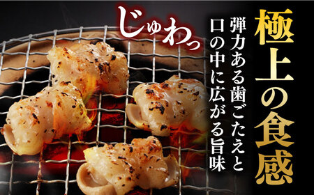 【全6回定期便】【塩だれ】 九州産和牛 ホルモン 2種 計1kg（ シマチョウ 250g×2袋・ 小腸 250g×2袋） 長与町/岩永ホルモン [EAX148]国産 牛肉 ミックス 小分け 味付き 冷凍 焼肉