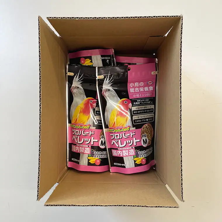 エクセル プロバードペレットＭ 200g×4袋 小鳥用 鳥 ペットフード 餌 えさ 穀類 [BU021sa]