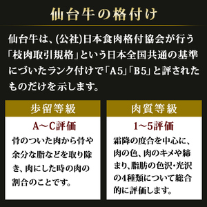 仙台牛 カルビ 800g 最高ランク A-5 B-5