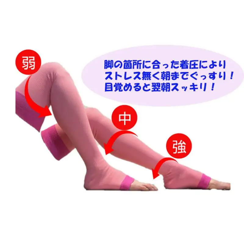 RunNext おやすみソックス ／ ランネクスト 靴下 フリーサイズ マッサージ効果 むくみ解消 奈良県 葛城市【next031】