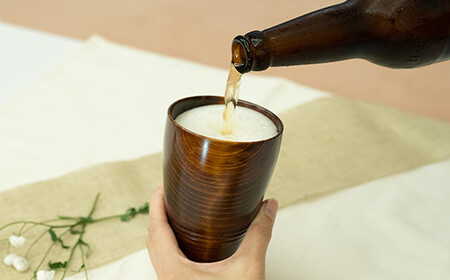 漆こっぷ -曉-壱 （ 赤松 ・ 茶 ） ＜ゆうび＞  ／ 拭き漆仕上げ 漆塗り 食器 コップ 漆器 カップ グラス タンブラー 木製 漆製品 プレゼント ギフト 贈り物 誕生日 自宅用 家庭用 普段使い 自分用 シンプル 和食器 おしゃれ 岩手県 八幡平市