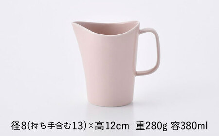 【波佐見焼】 ミルクピッチャー（青磁・ピンク） 2個セット 食器 【Cheer house】[AC240] 波佐見焼
