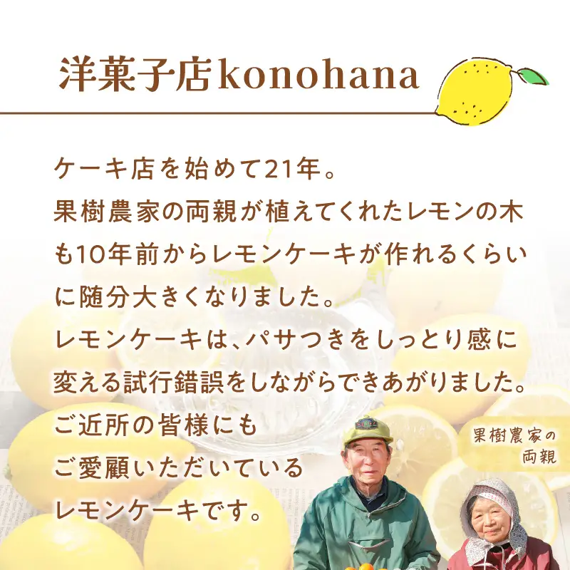 桜島 檸檬 の レモンケーキ K236-001