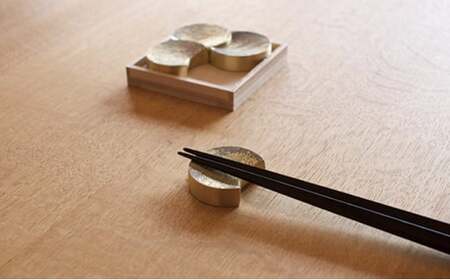 箸置き 四つ月 FUTAGAMI 工芸品 伝統技術 ギフト 贈り物 プレゼント 木箱 キッチン用品 キッチン 日用品 おしゃれ  FAD-2049