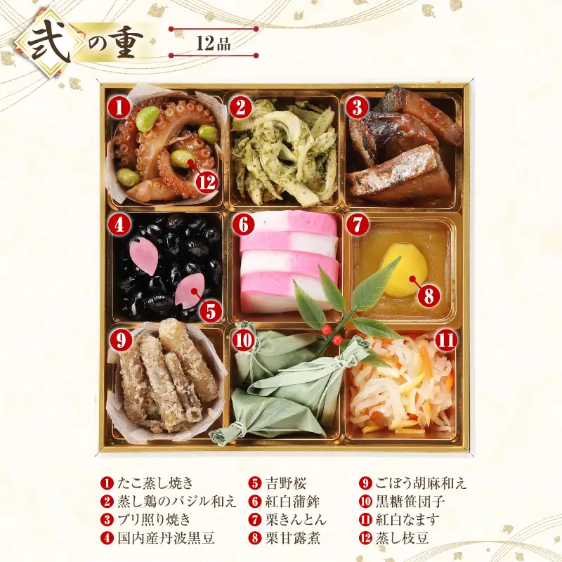 おせち 和洋 「福」 おせち[おせち料理 四段重 正月 冷蔵]