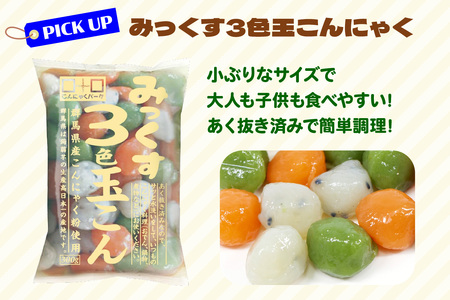 こんにゃくパーク「お手軽バラエティこんにゃく詰め合わせ」(11種) [0224]