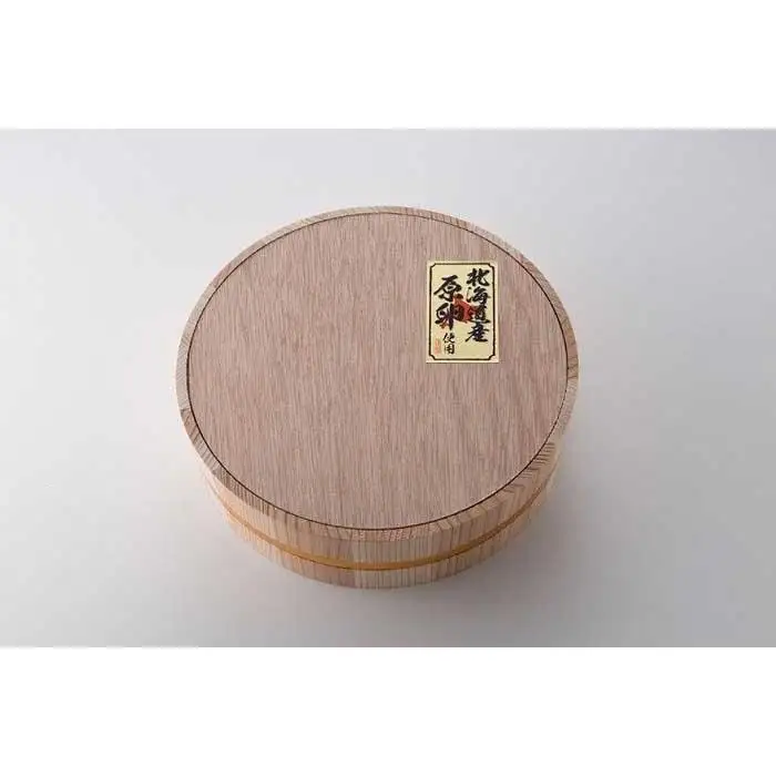 「食品添加物不使用」極み明太子　檜樽入　600g（300g×2）