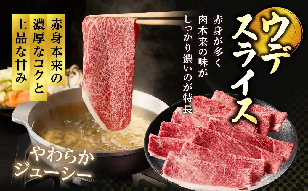 宮崎牛 スライス 食べ比べ セット 計1.1kg 牛肉 肉 国産 しゃぶしゃぶ すきしゃぶ 食べ比べ セット スライス 小分け 赤身 ブランド牛 ギフト 贈り物 九州 宮崎_A0001-063
