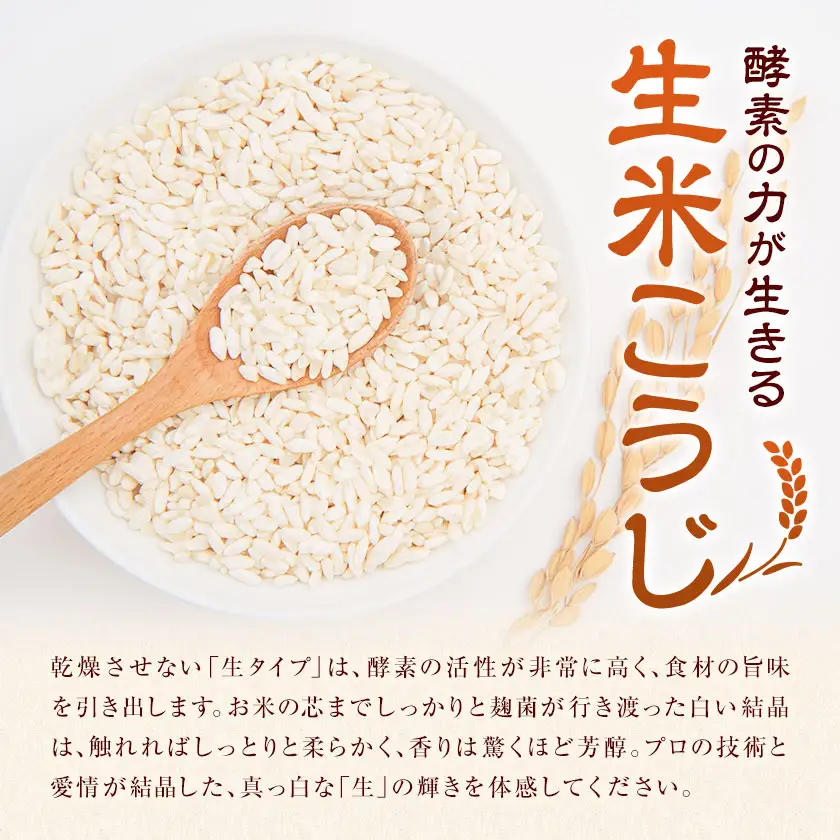 生タイプ 米糀 1500g さつま糀商店 