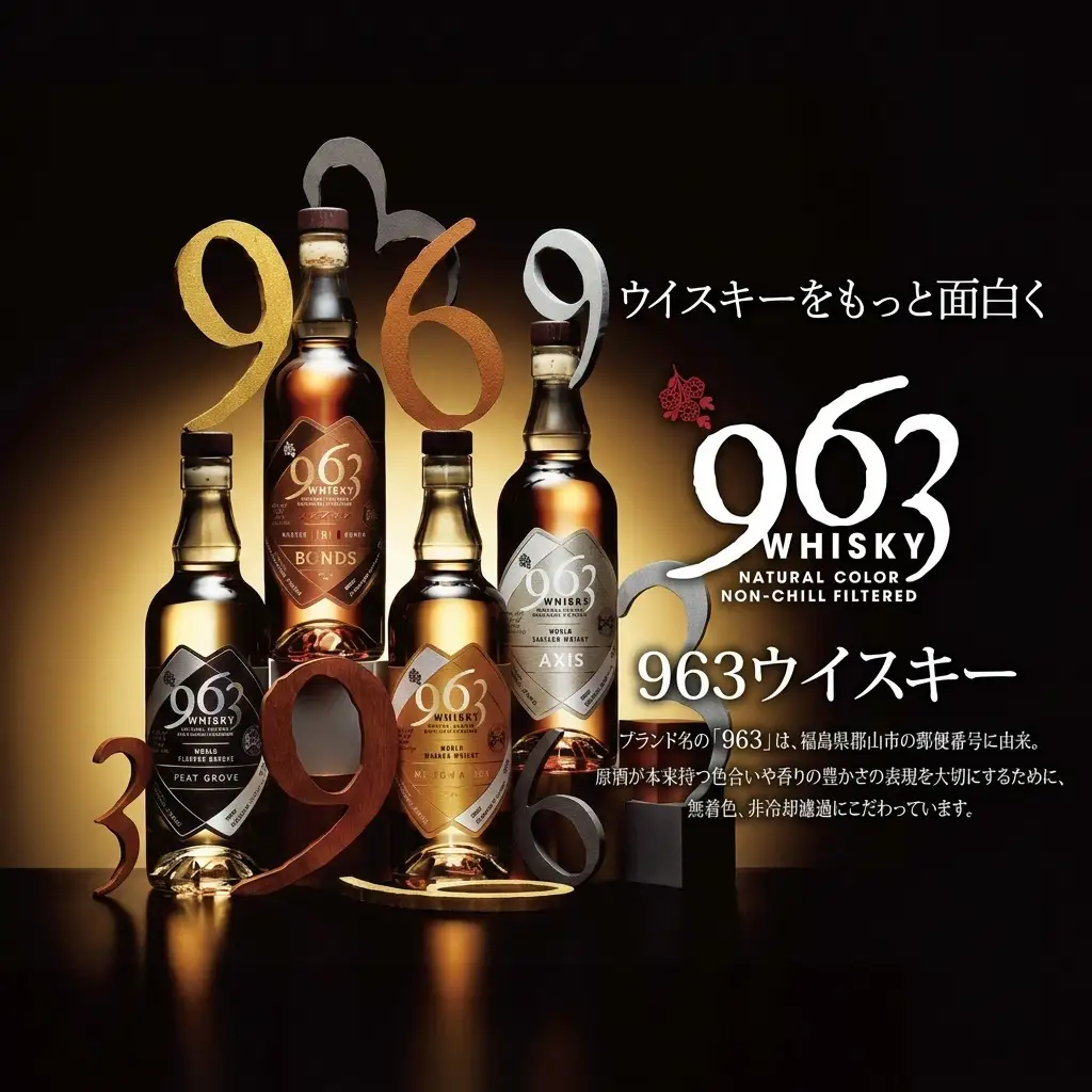 ウイスキー 963 BONDS ブレンデッドモルトウイスキー 700ml