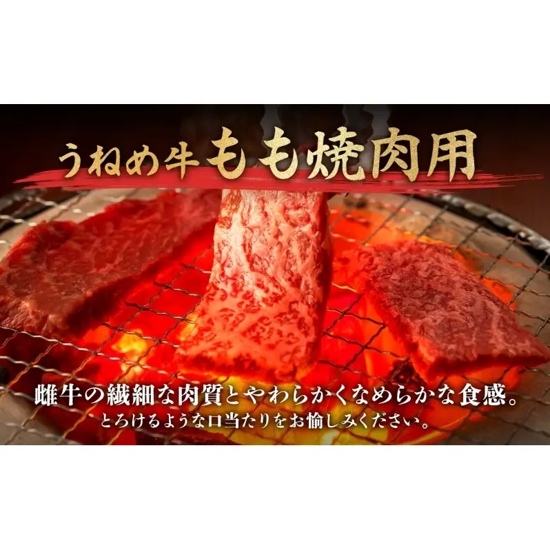 A5等級 うねめ牛 もも 焼肉用 680g たれ付 黒毛和牛 牛肉 お肉 雌牛 和牛 国産 モモ 赤身 料理 焼き肉 焼肉 BBQ バーべキュー A5 高級 お取り寄せ 人気 希少 高評価 贈答 プレゼント ギフト 冷凍 さくらやフーズ 福島県 郡山市